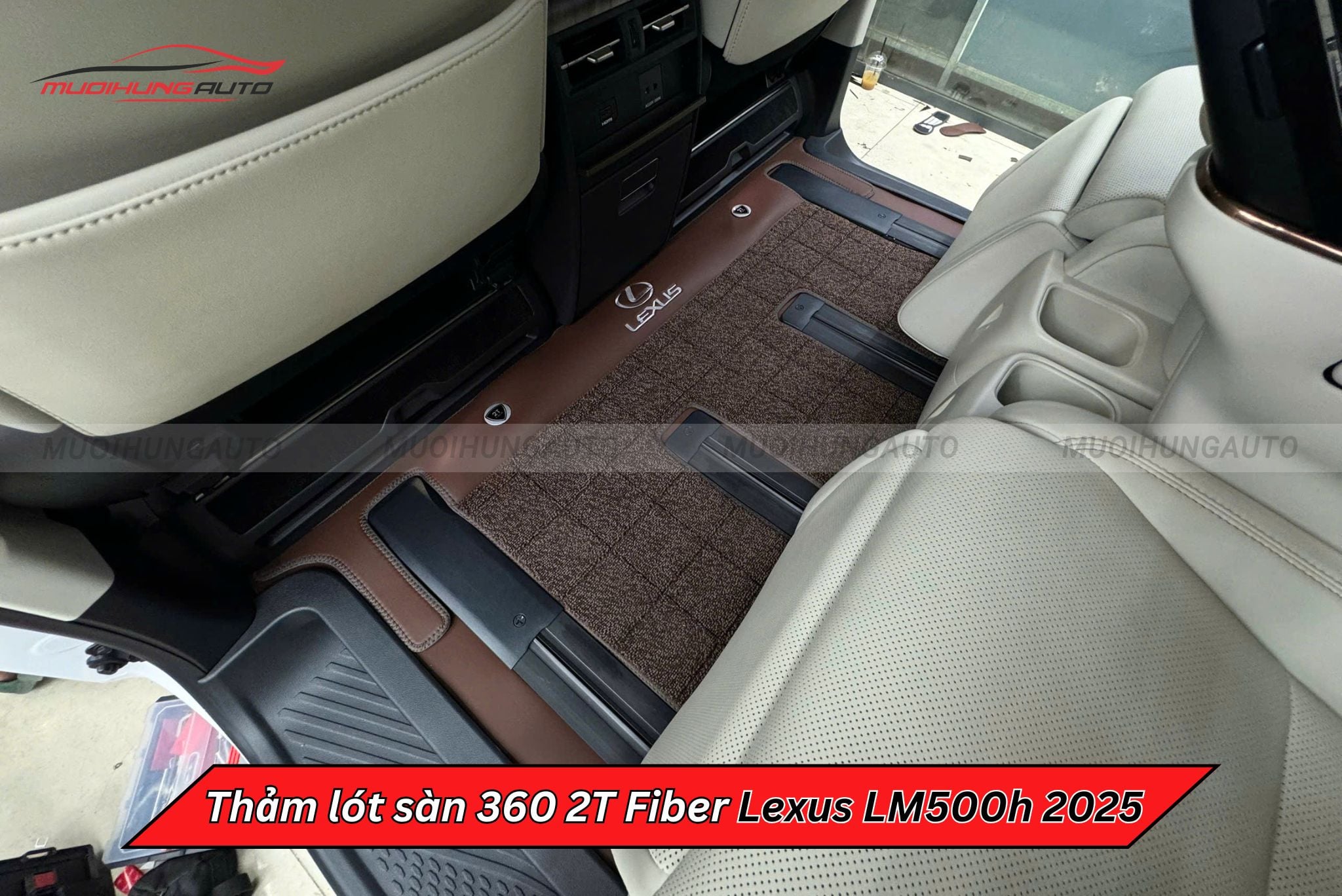 Thảm sàn 360 2T Fiber Lexus LM500h 2025