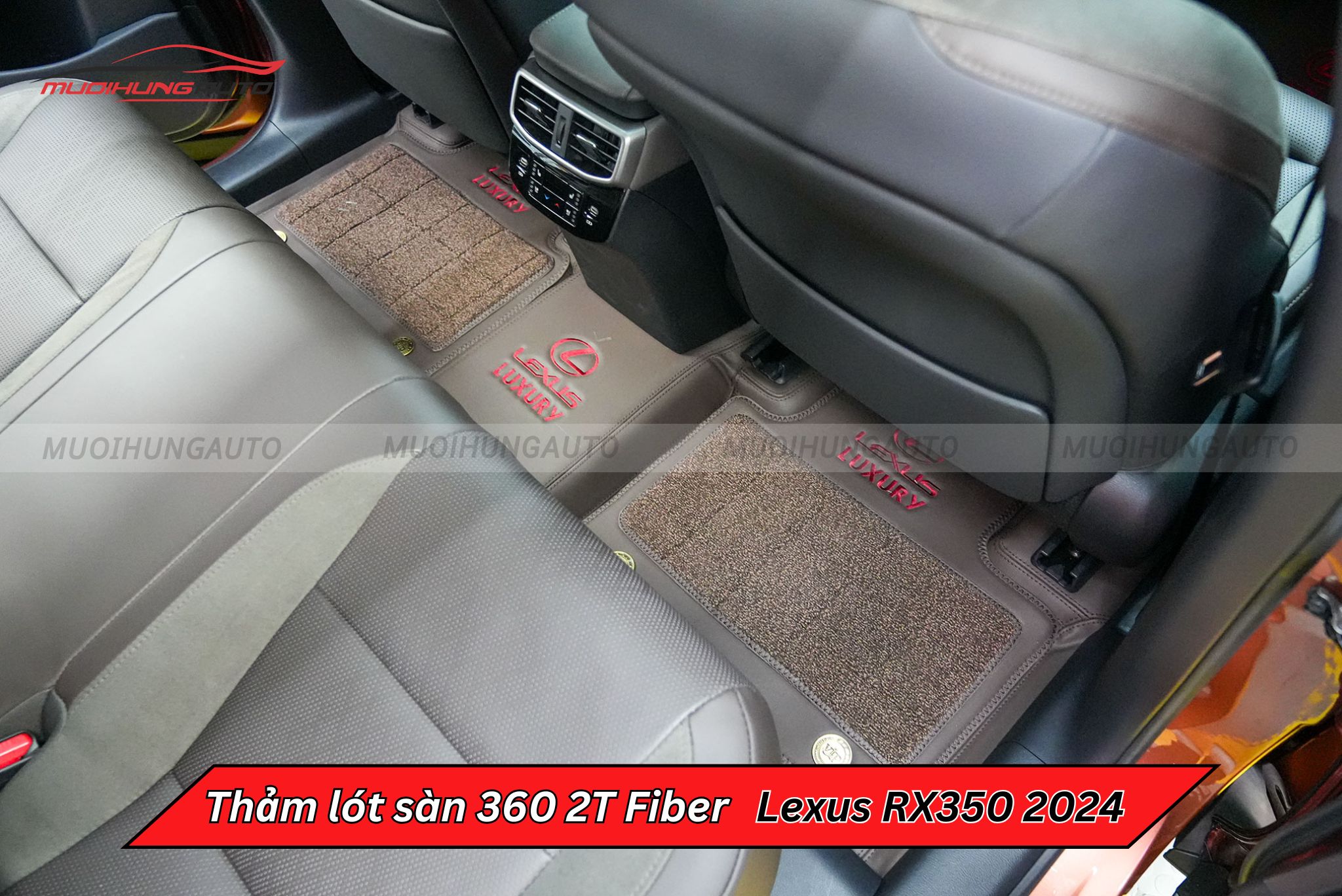 Thảm sàn 360 2T Fiber Lexus RX350 2024