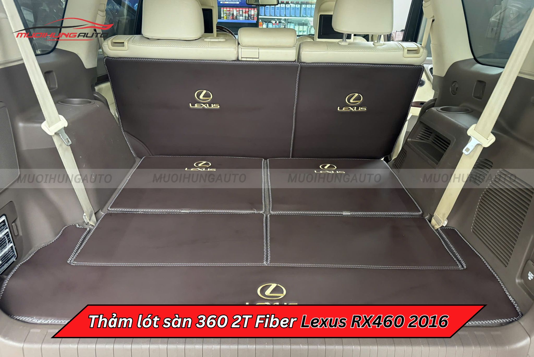 Thảm sàn 360 2T Fiber Lexus RX460 2016