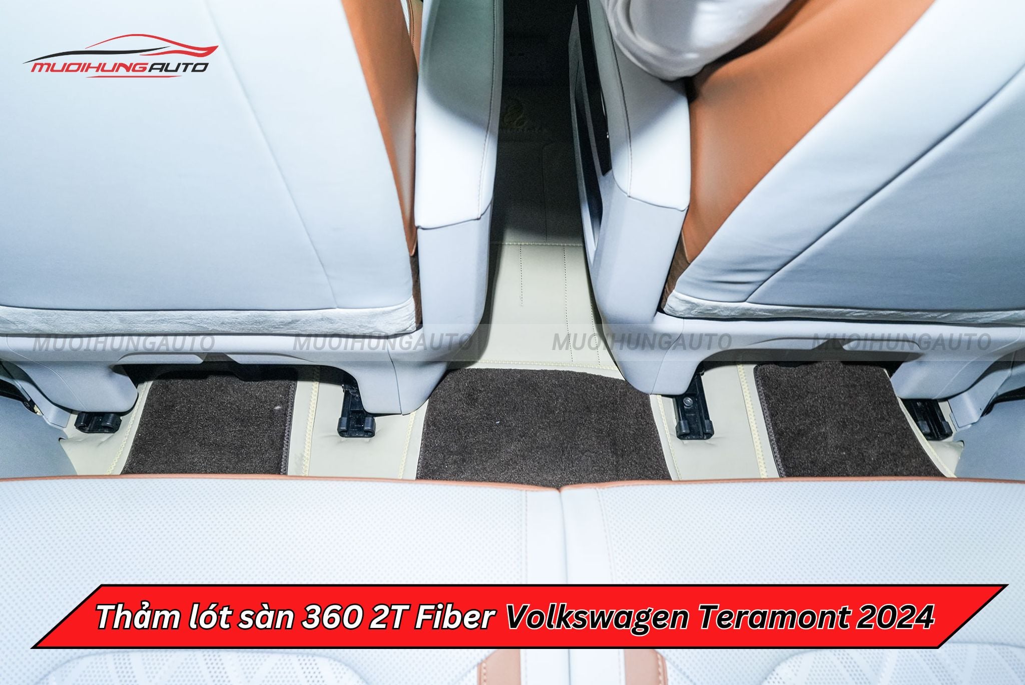 Thảm sàn 360 2T Fiber Volkswagen Teramont 2024