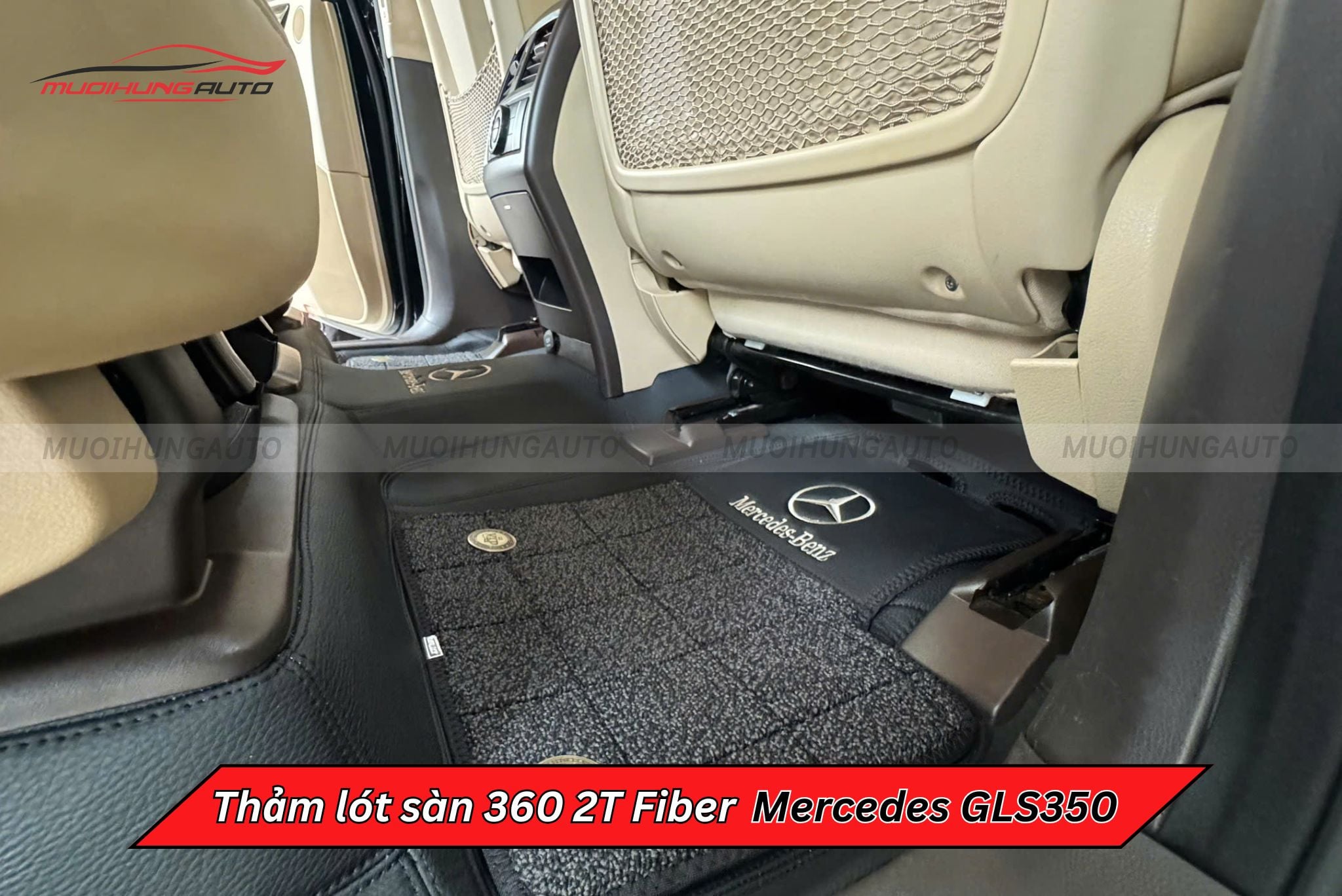 Thảm sàn cao cấp 360 2T Fiber Mercedes GLS350