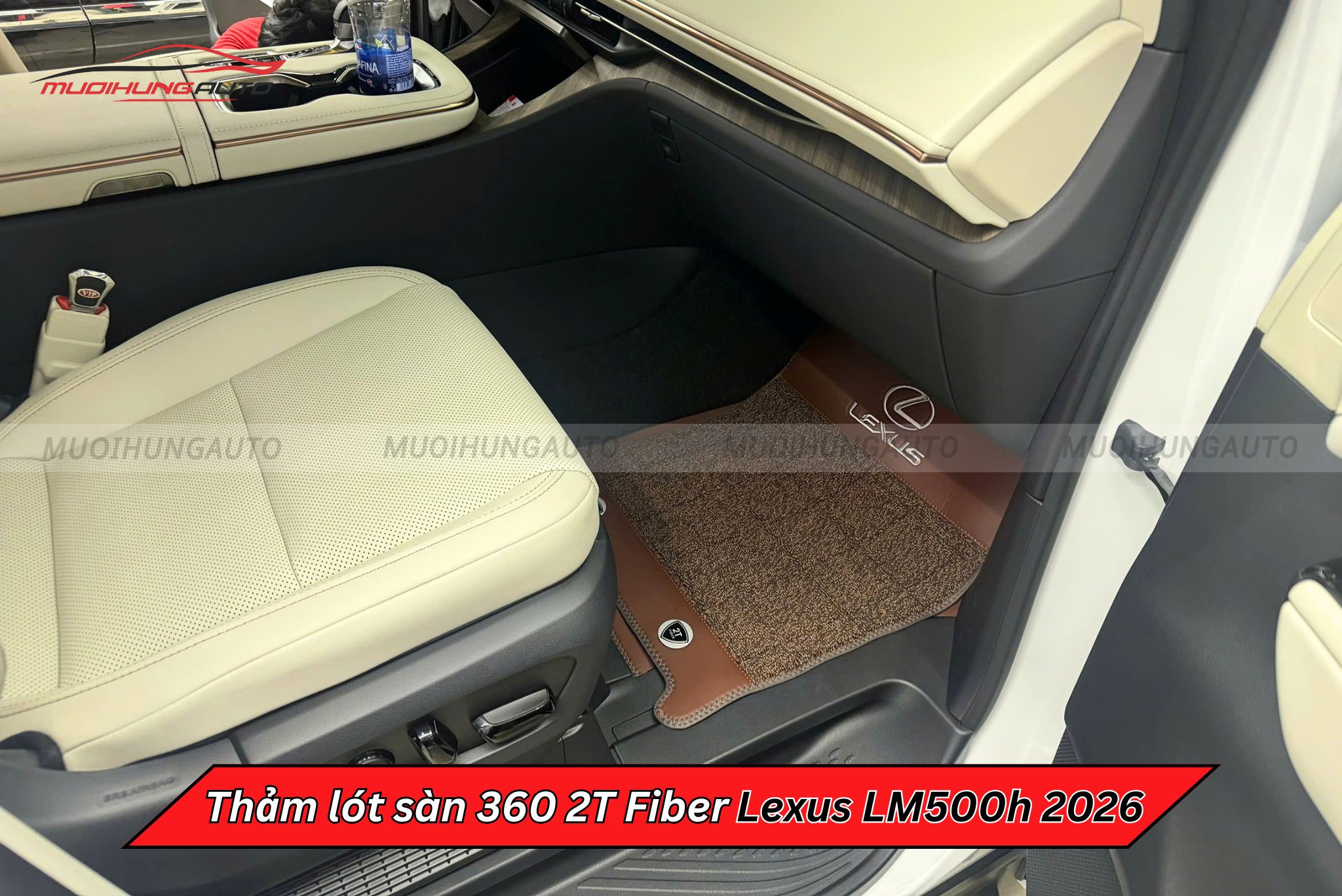 Thảm sàn ô tô 360 2T Fiber Lexus LM500h 2026