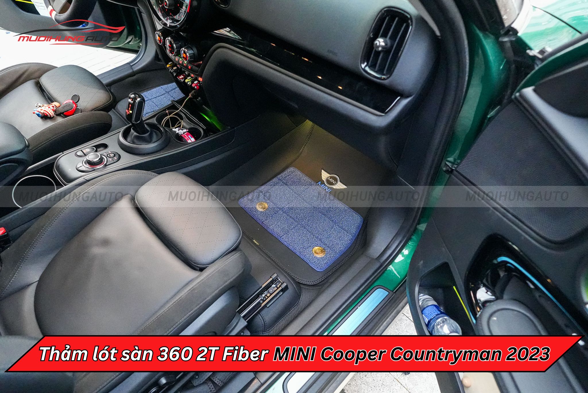Thảm sàn ô tô 360 2T Fiber MINI Cooper Countryman 2023