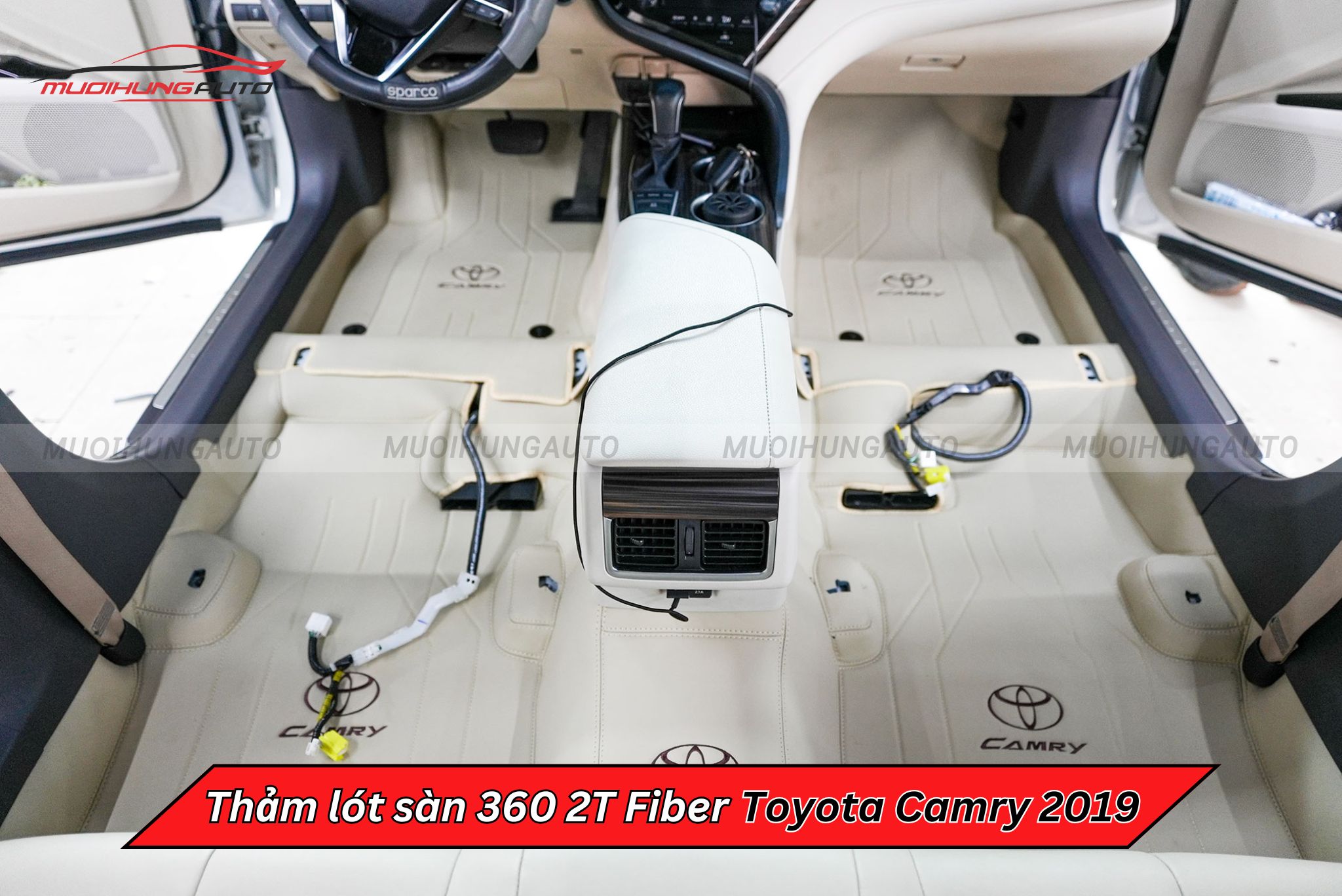 Thảm sàn ô tô 360 2T Fiber Toyota Camry 2019