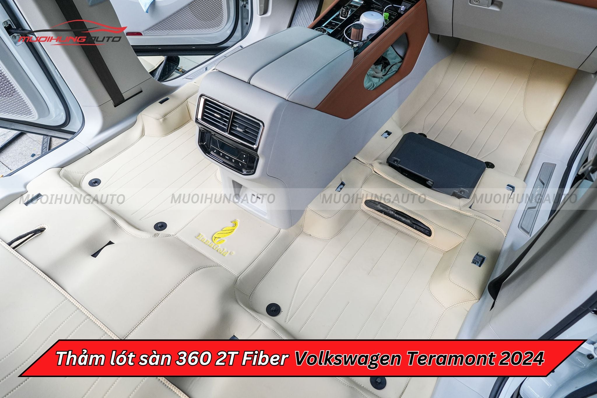 Thảm sàn ô tô 360 2T Fiber Volkswagen Teramont 2024