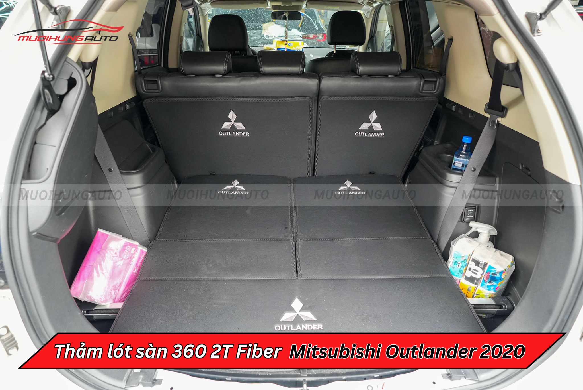 Thảm trải sàn 360 2T Fiber cho Mitsubishi Outlander 2020