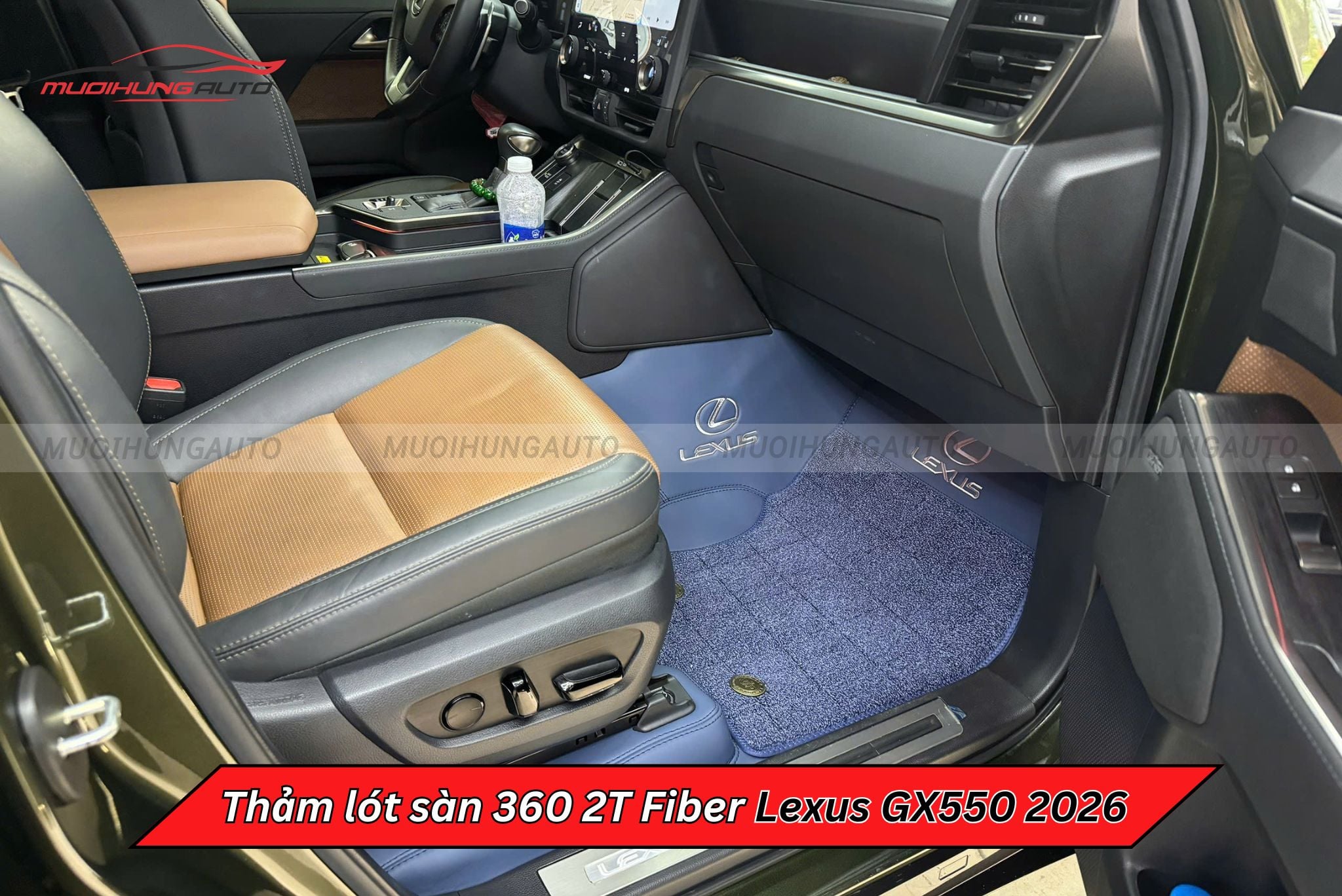 Thảm trải sàn ô tô 360 2T Fiber Lexus GX550 2026