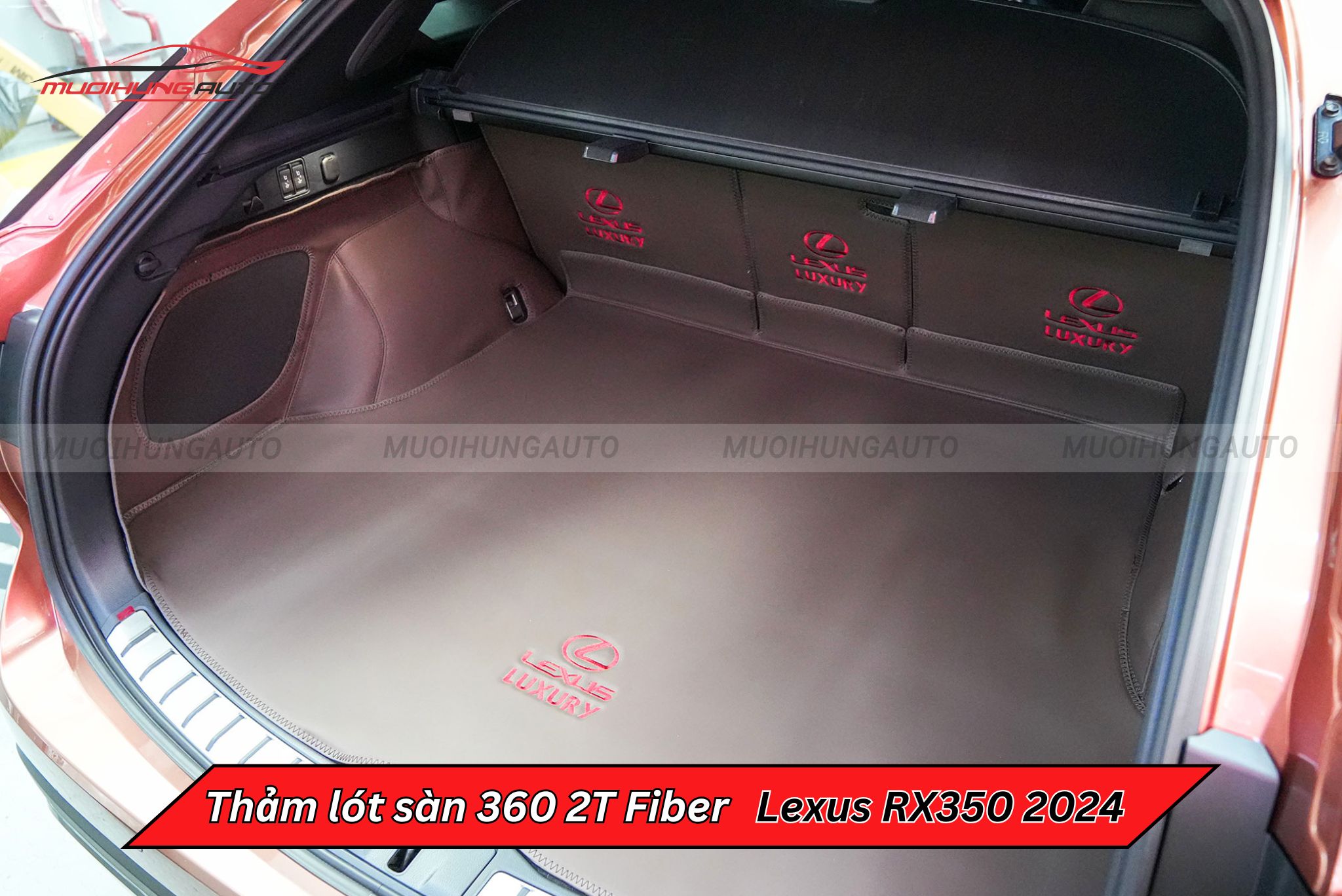 Thảm trải sàn ô tô cao cấp 360 2T Fiber Lexus RX350 2024