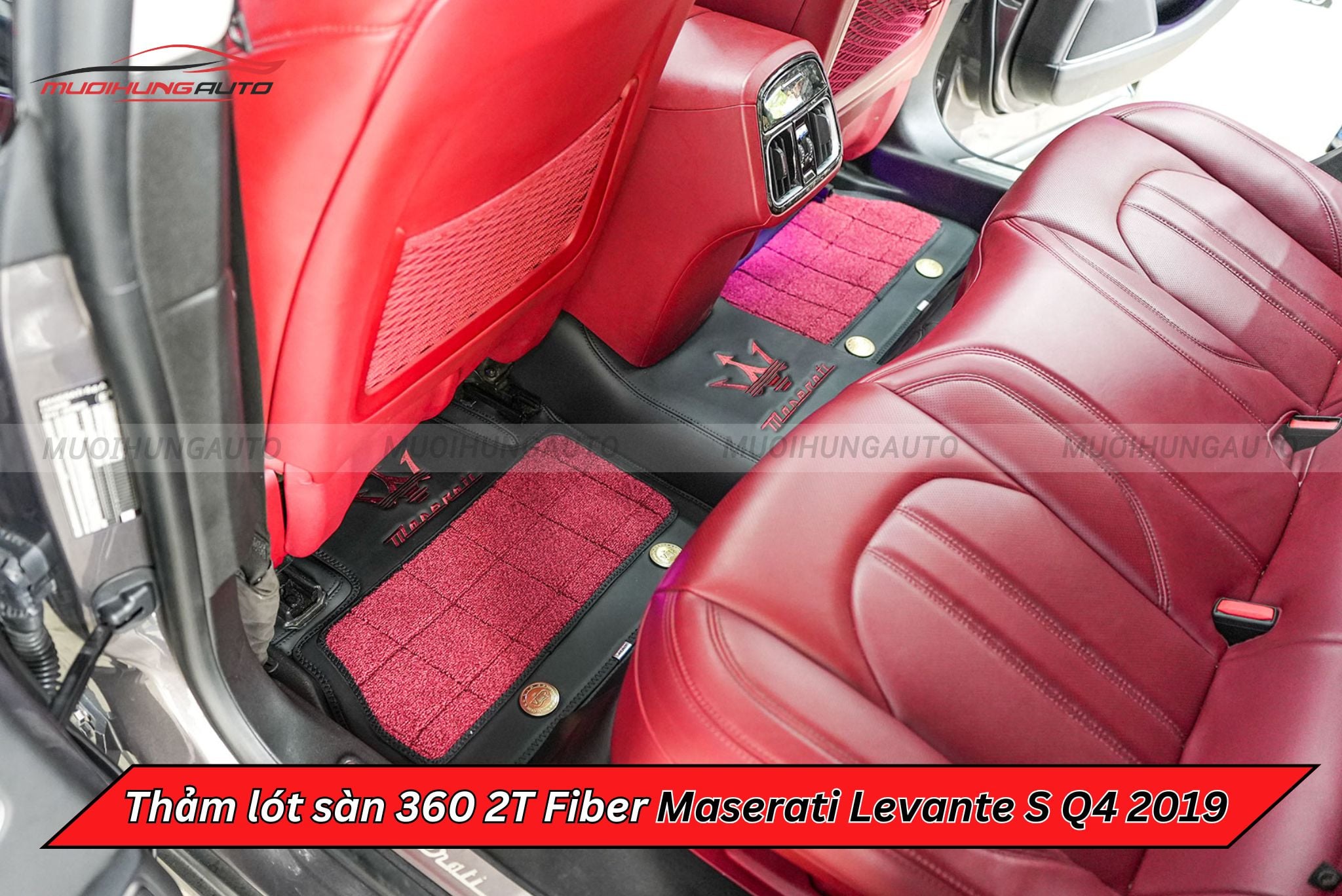Thảm trải sàn ô tô cao cấp 360 2T Fiber Maserati Levante S Q4 2019