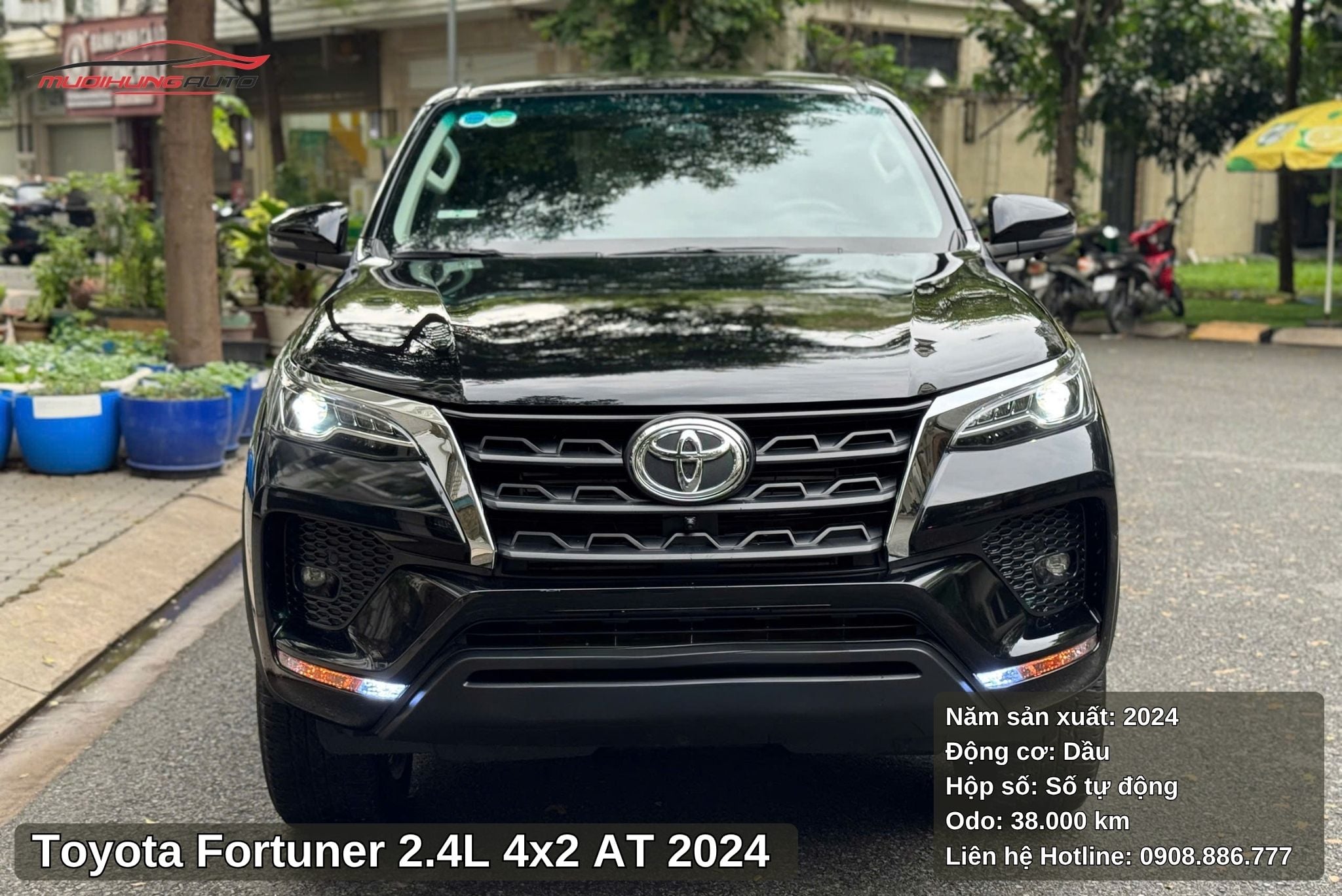 Toyota Fortuner 2.4L 4x2 AT - 2024