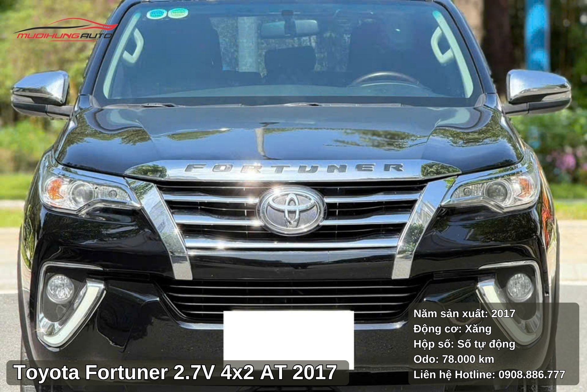 Toyota Fortuner 2.7V 4x2 AT - 2017