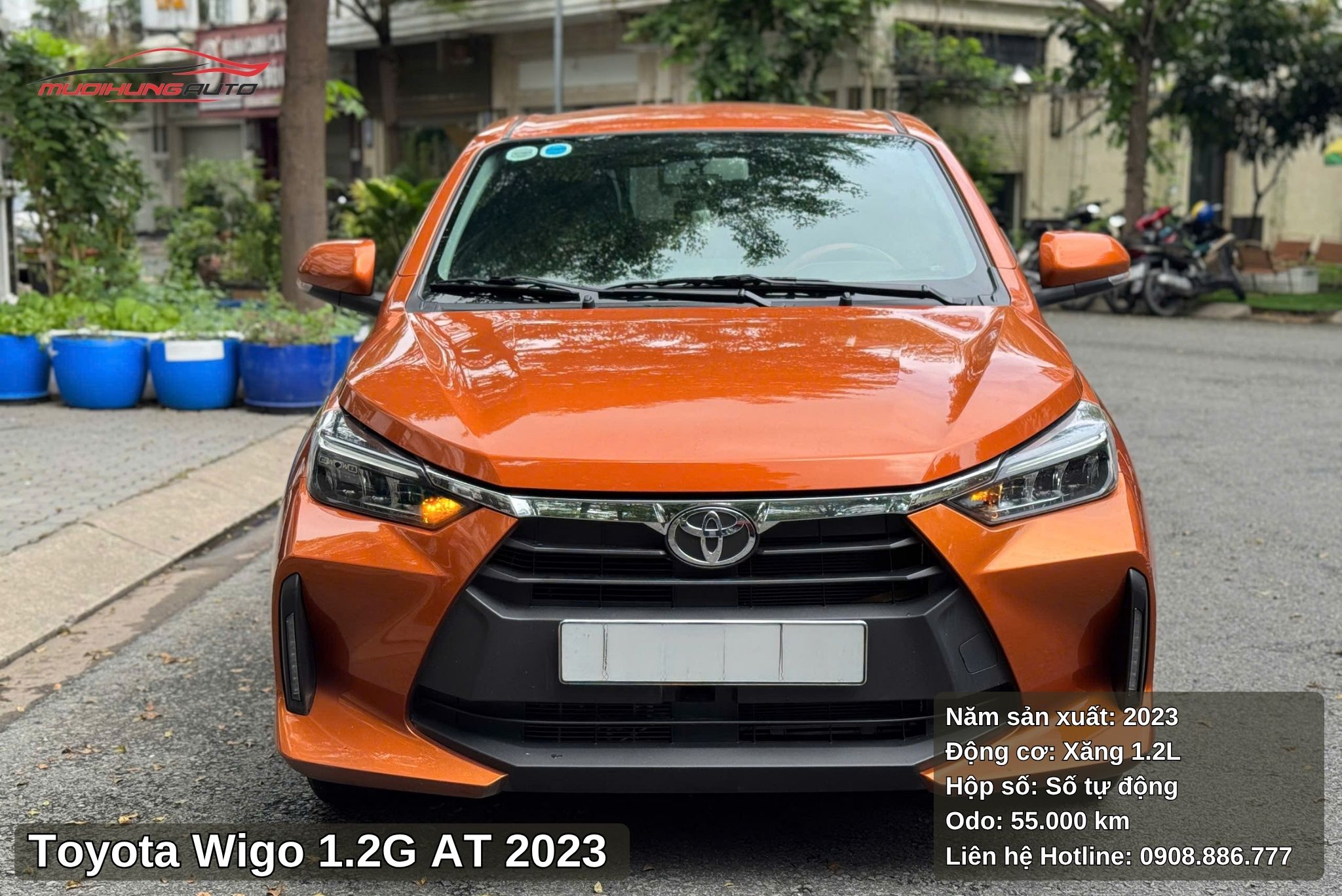 Toyota Wigo 1.2G AT - 2023