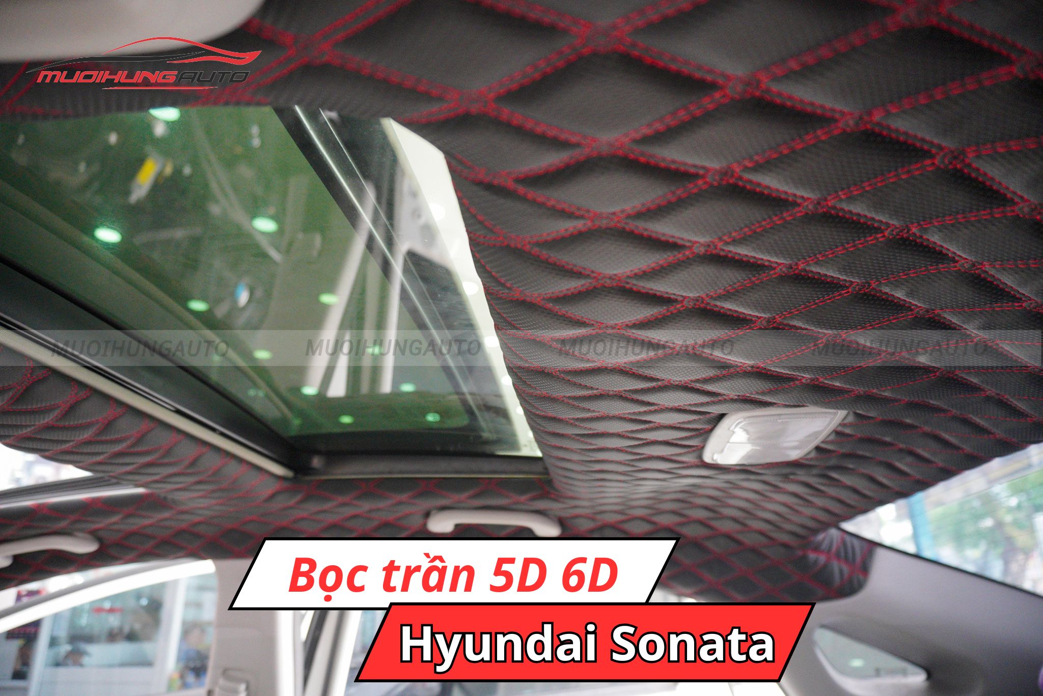 Trần da 5D 6D Hyundai Sonata