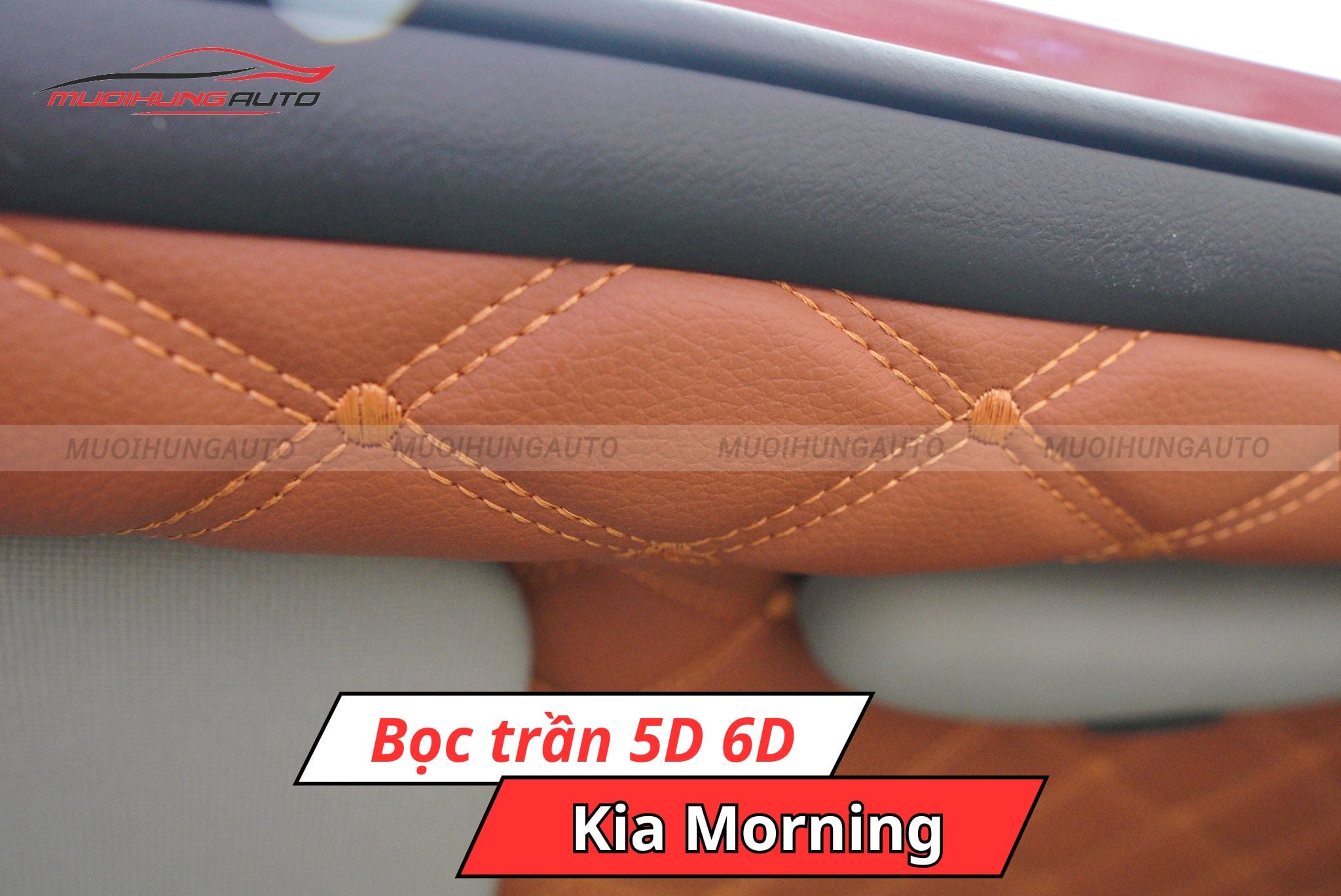 Trần da 5D 6D Kia Morning