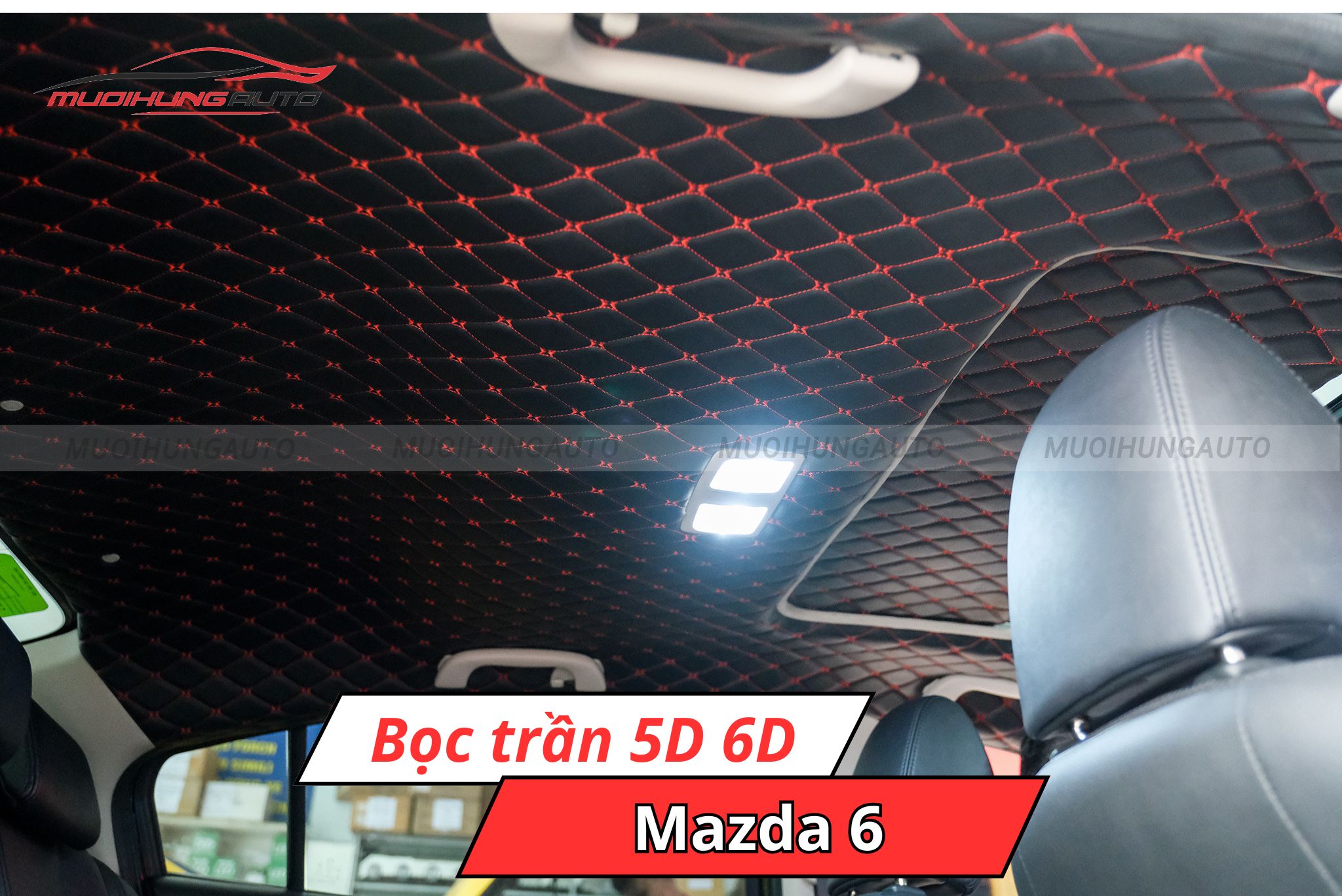 Trần da 5D 6D Mazda 6