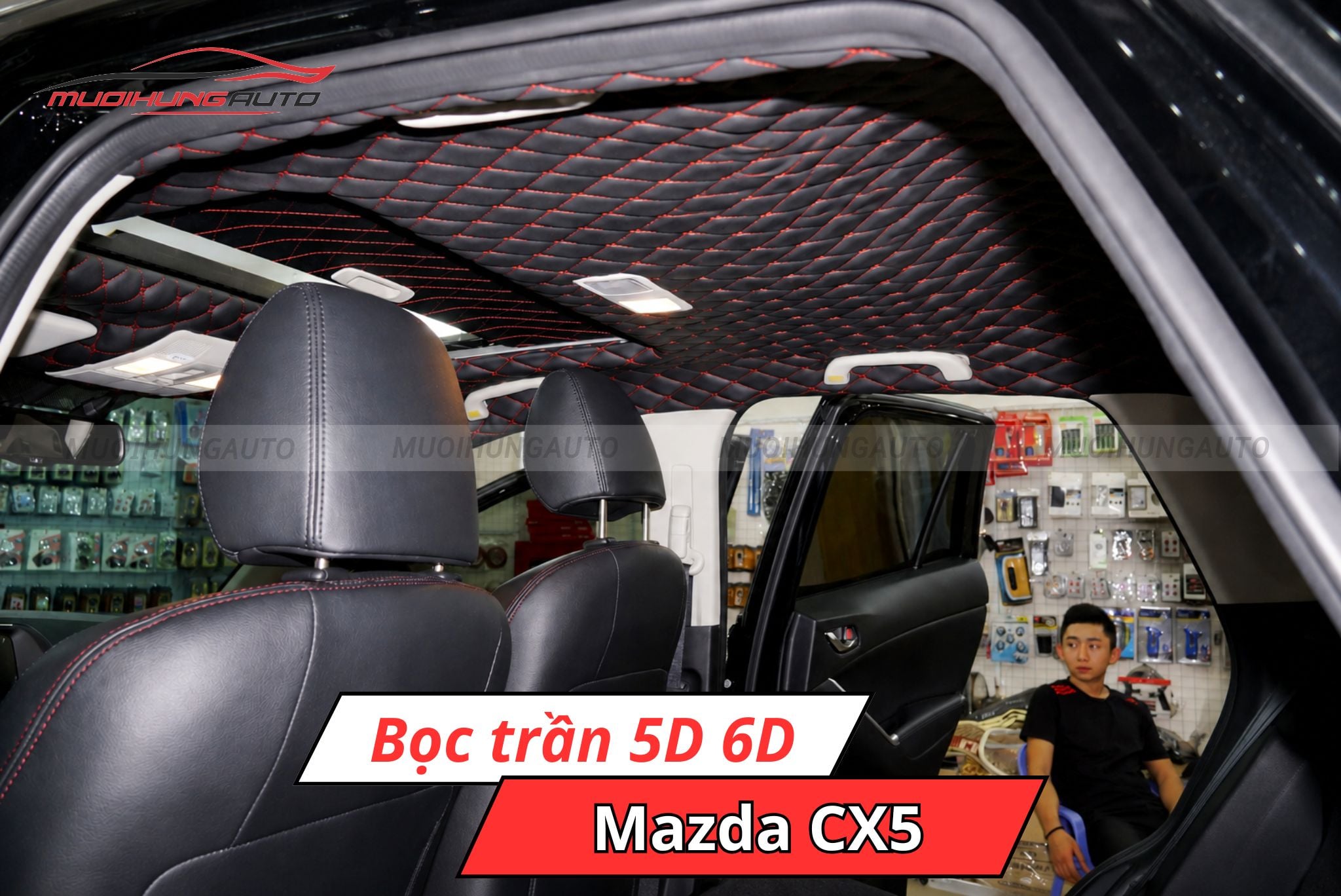 Trần da 5D 6D Mazda CX5