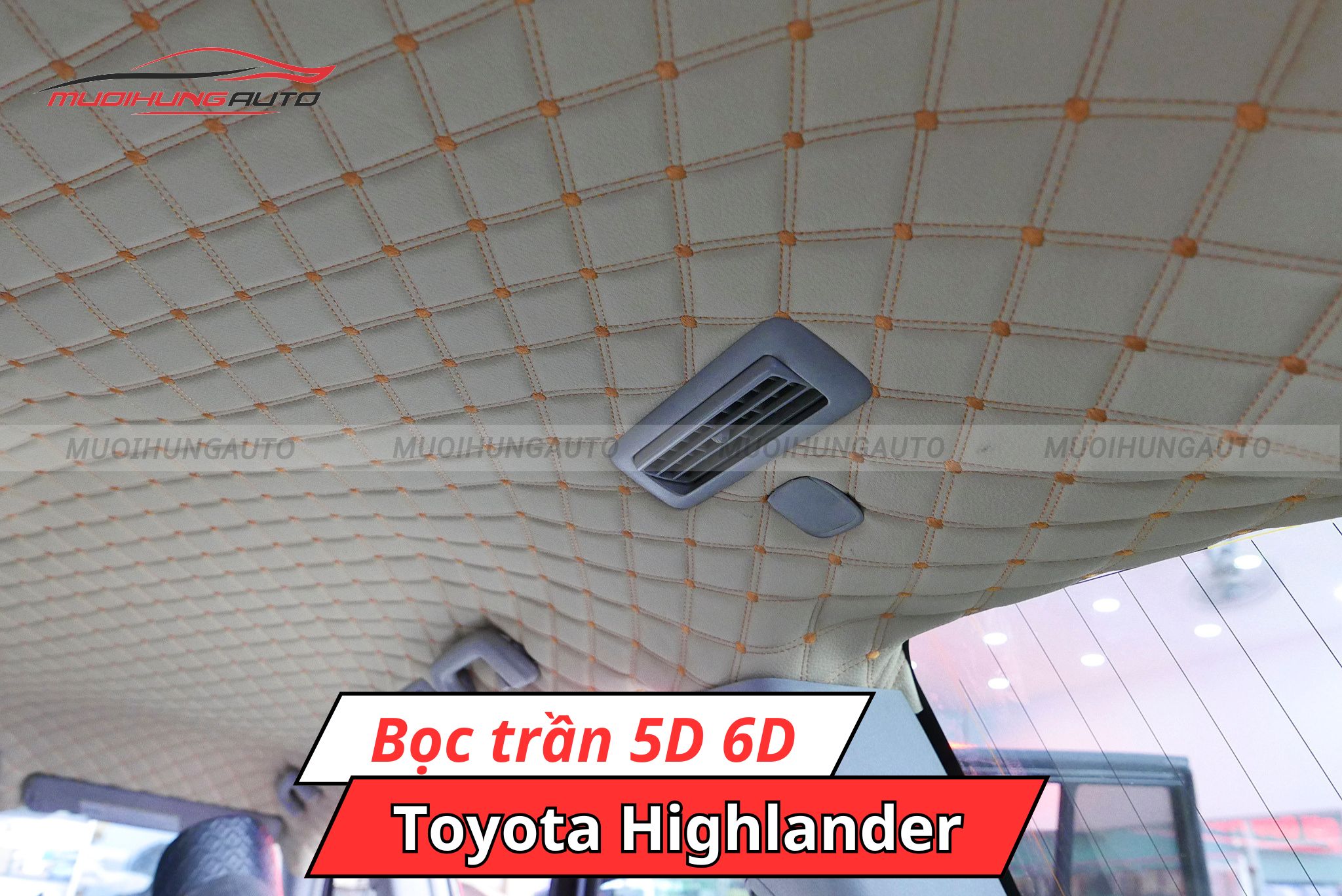 Trần da 5D 6D Toyota Highlander