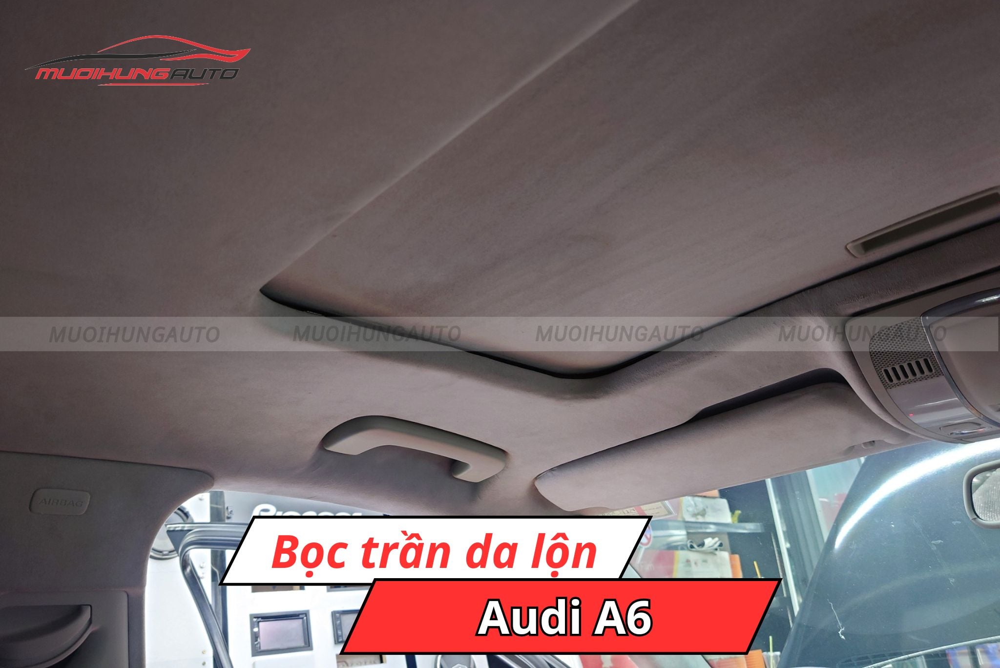 Trần da lộn Audi A6