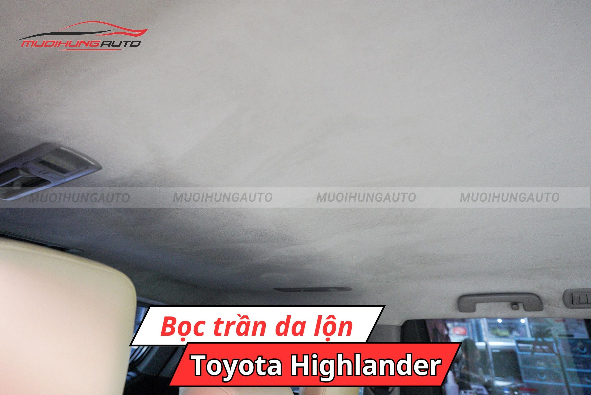 Trần da lộn Toyota Highlander