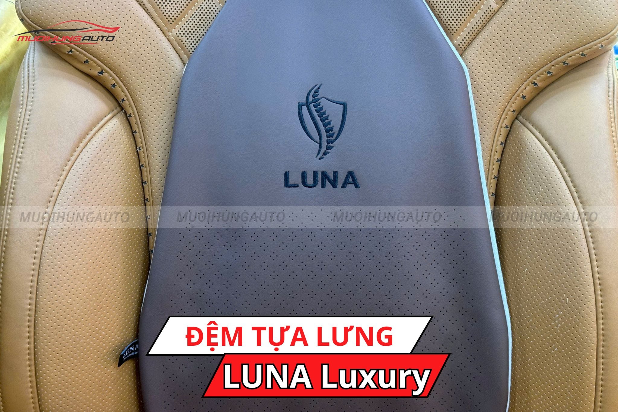 Tựa lưng cho ô tô LUNA Luxury