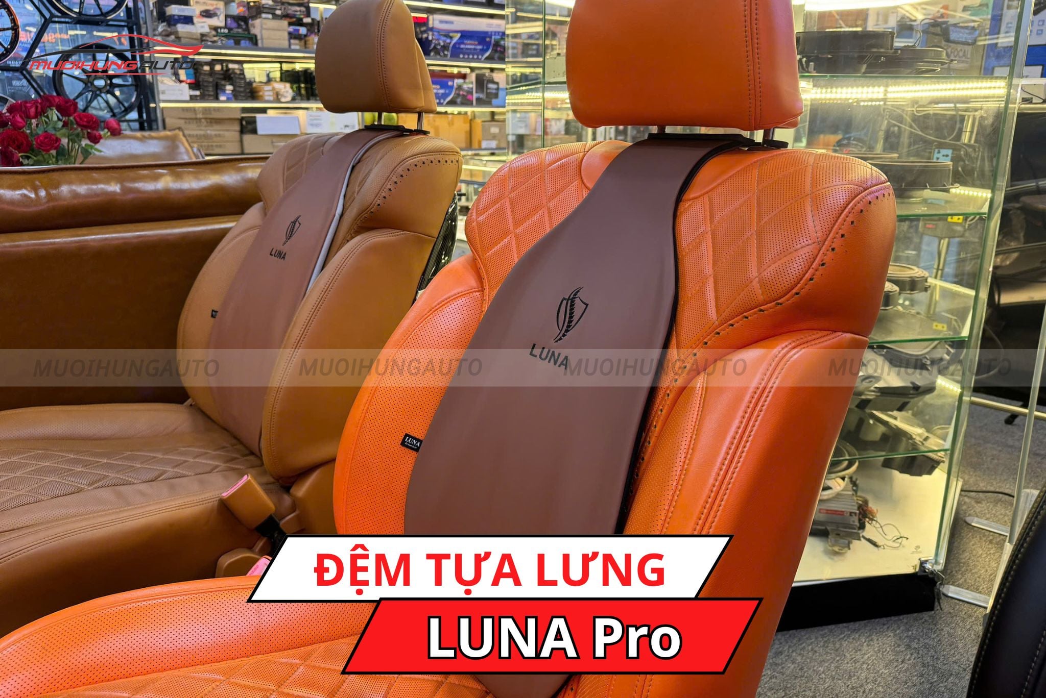 Tựa lưng ghế xe ô tô LUNA Pro
