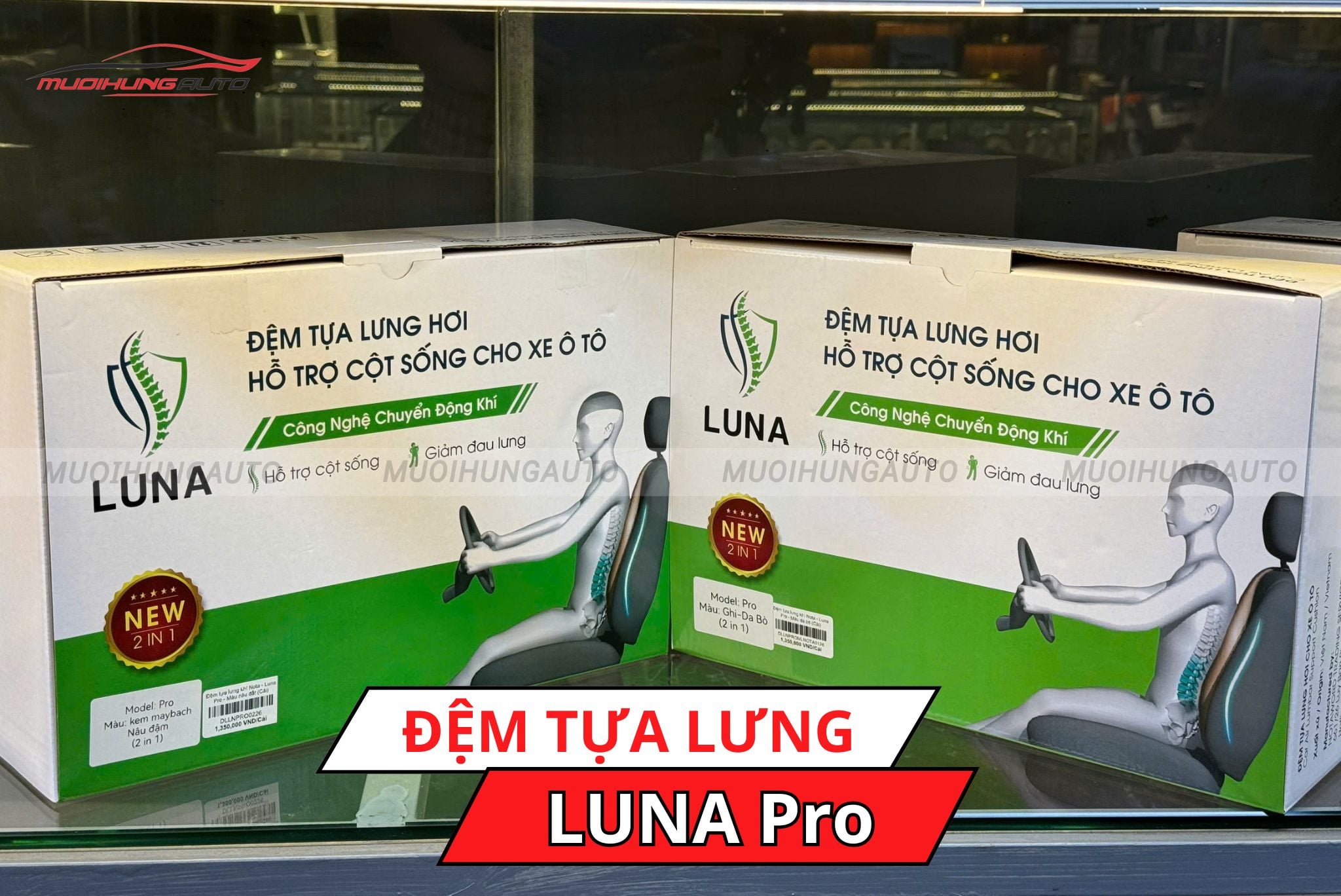 Tựa lưng ô tô LUNA Pro