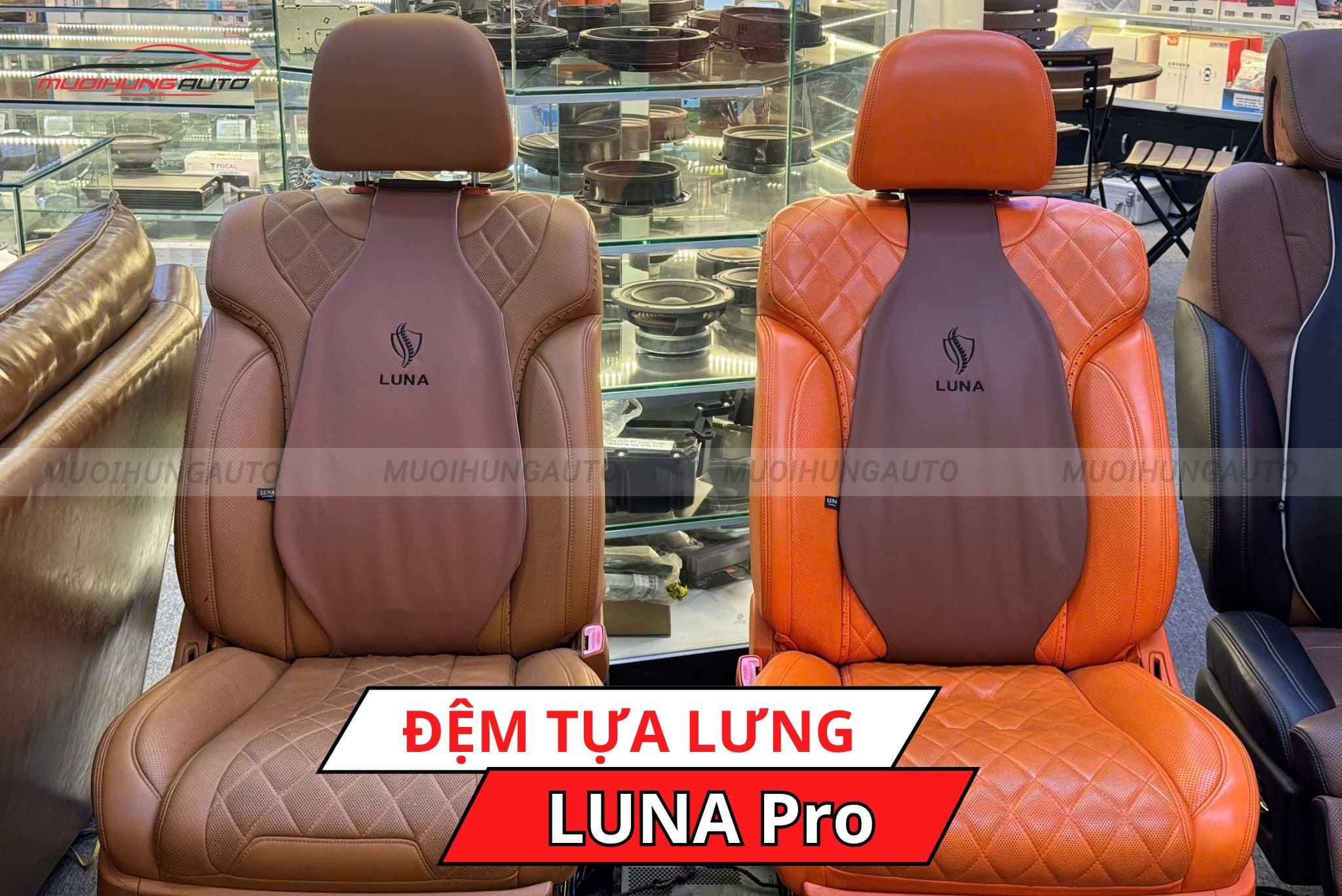 Tựa lưng xe hơi LUNA Pro