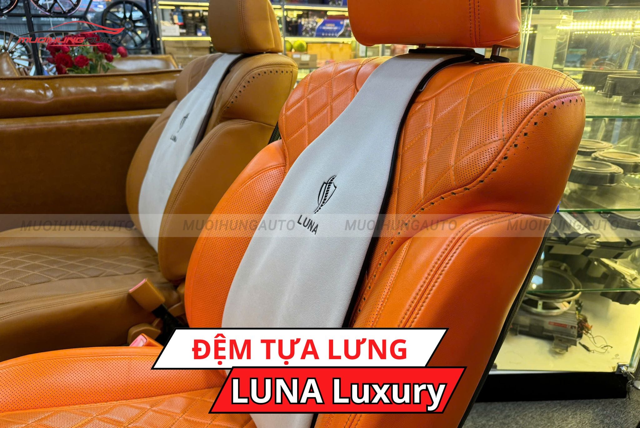 Tựa lưng xe ô tô LUNA Luxury