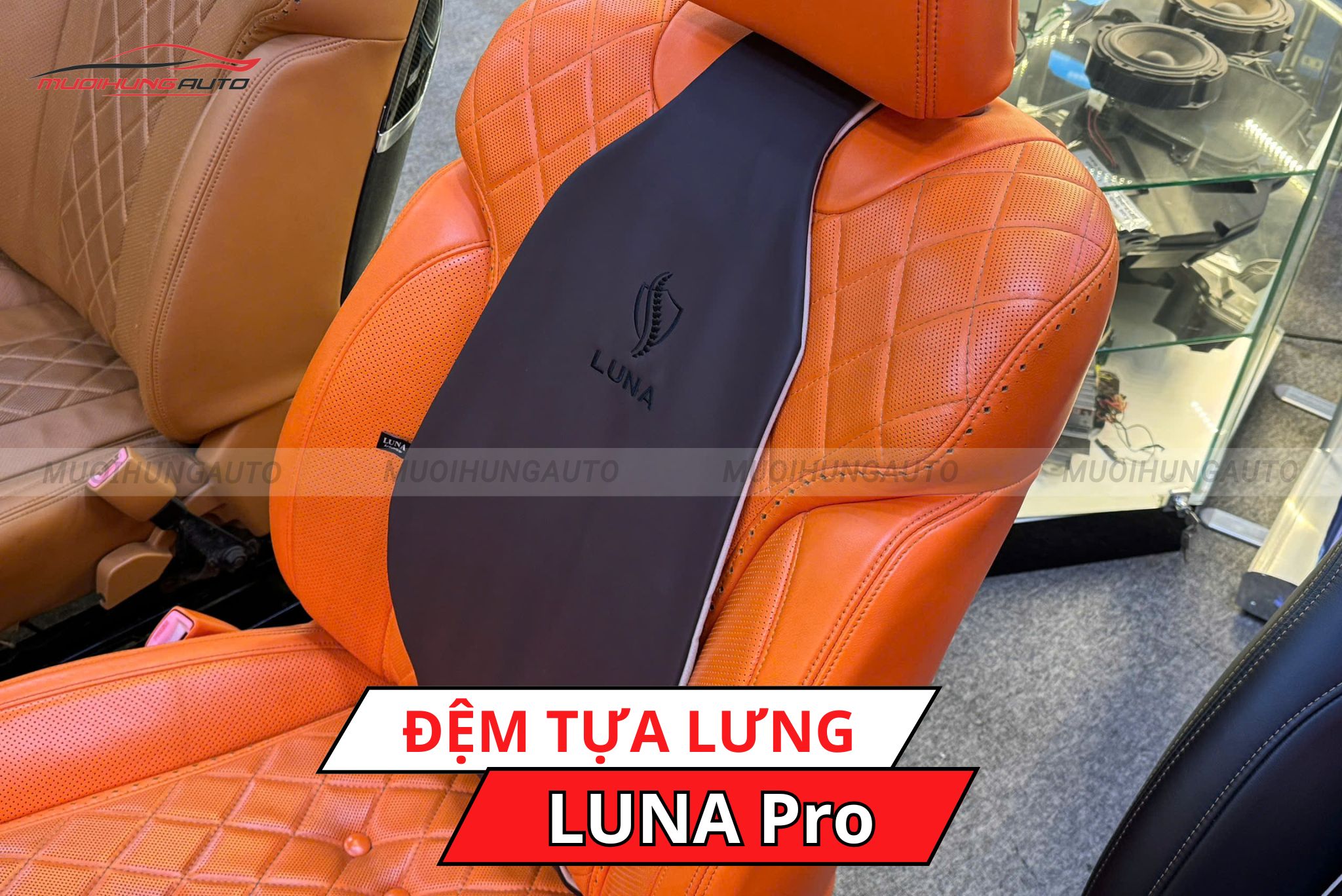 Tựa lưng xe ô tô LUNA Pro