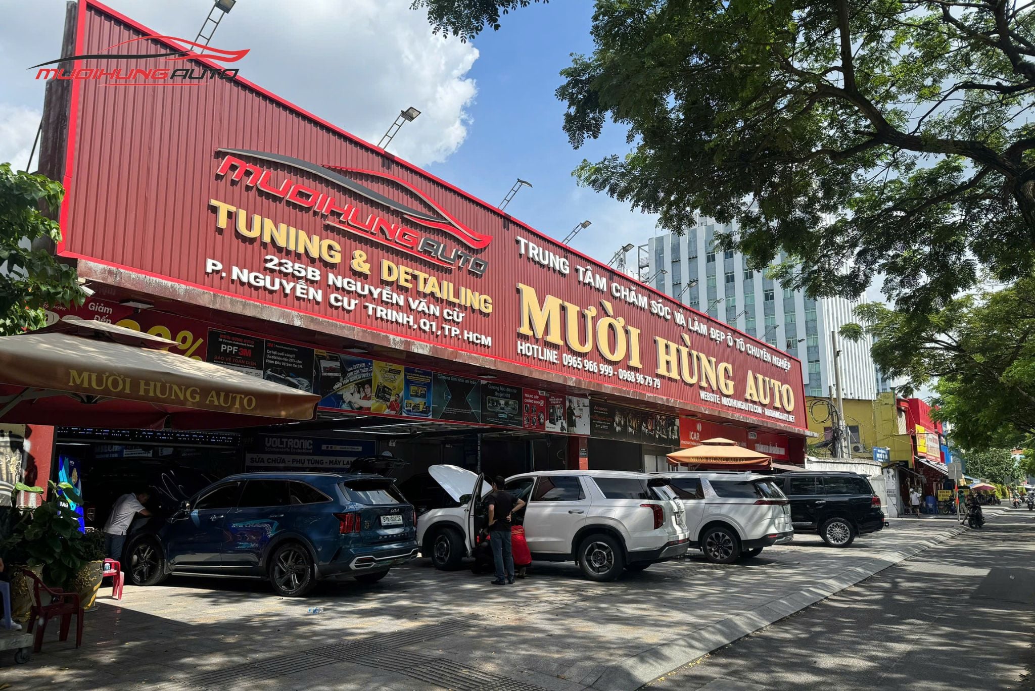 Mười Hùng Auto - Địa chỉ độ đèn gầm trợ sáng cho xe Ford Territory 2025 uy tín