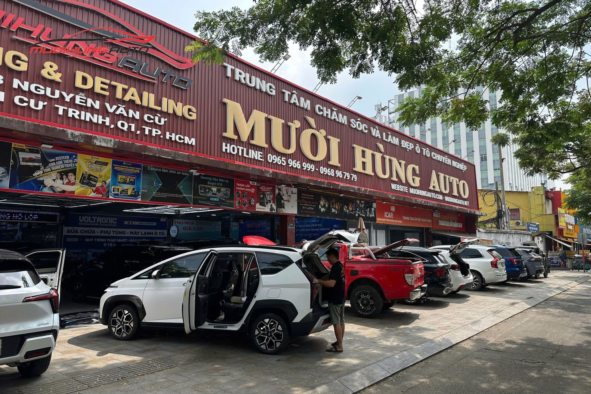 Mười Hùng Auto - Địa chỉ dán cách âm hốc bánh Toyota Land Cruiser LC300 2024 uy tín