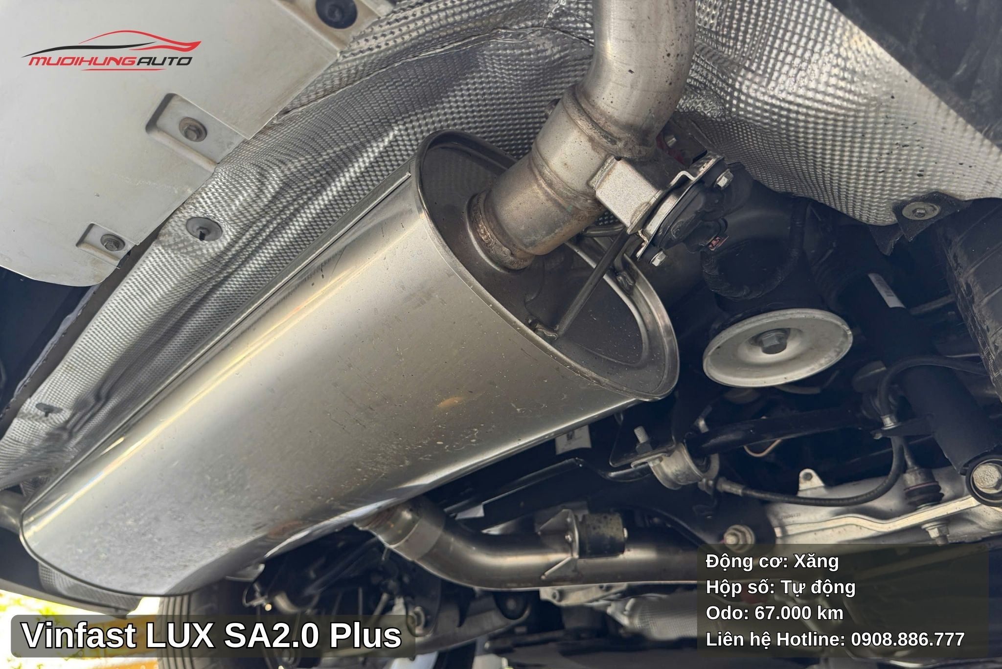 Vinfast LUX SA2.0 Plus sở hữu hệ thống gầm bệ chắc chắn