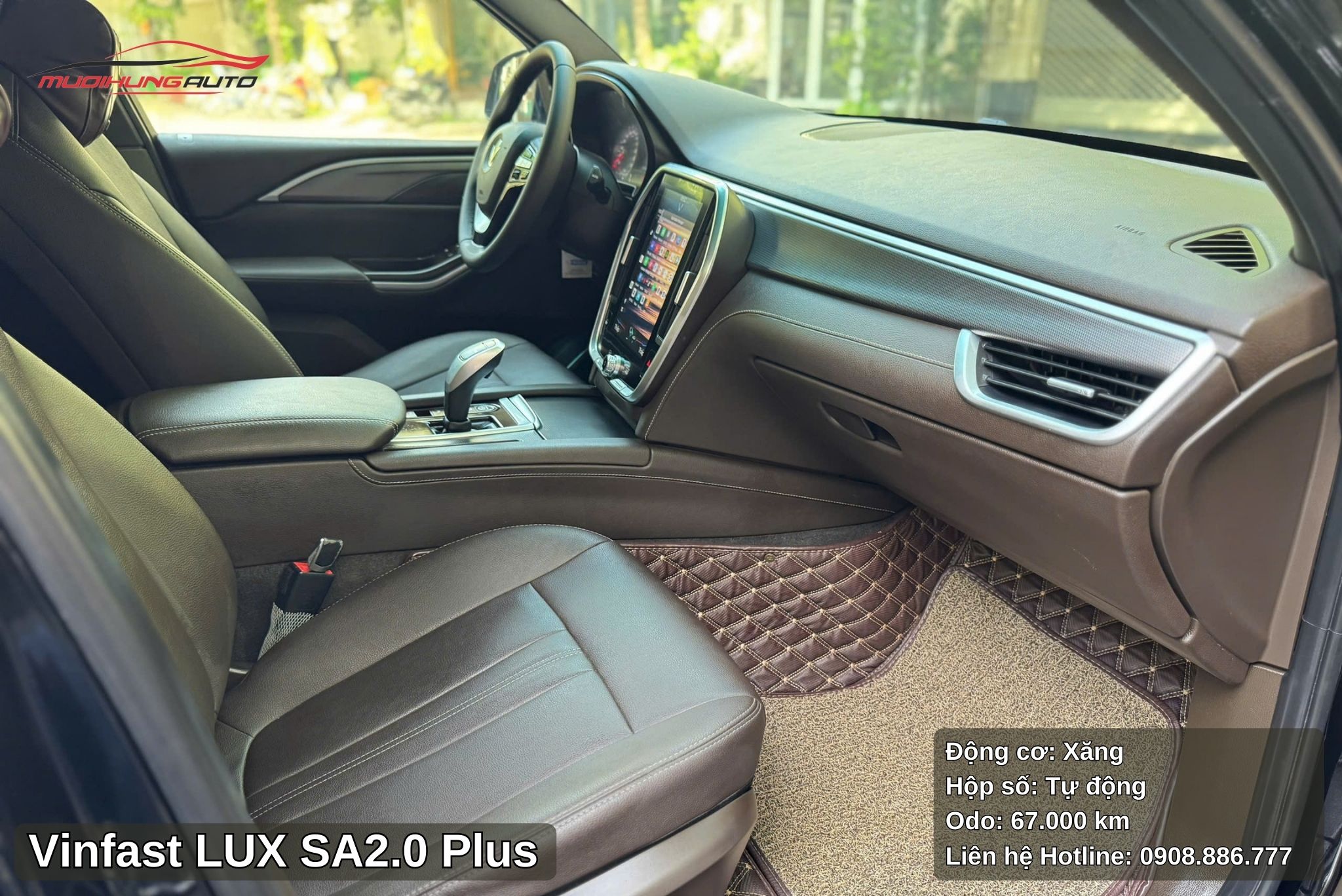 Vinfast LUX SA2.0 Plus tích hợp trang bị hiện đại