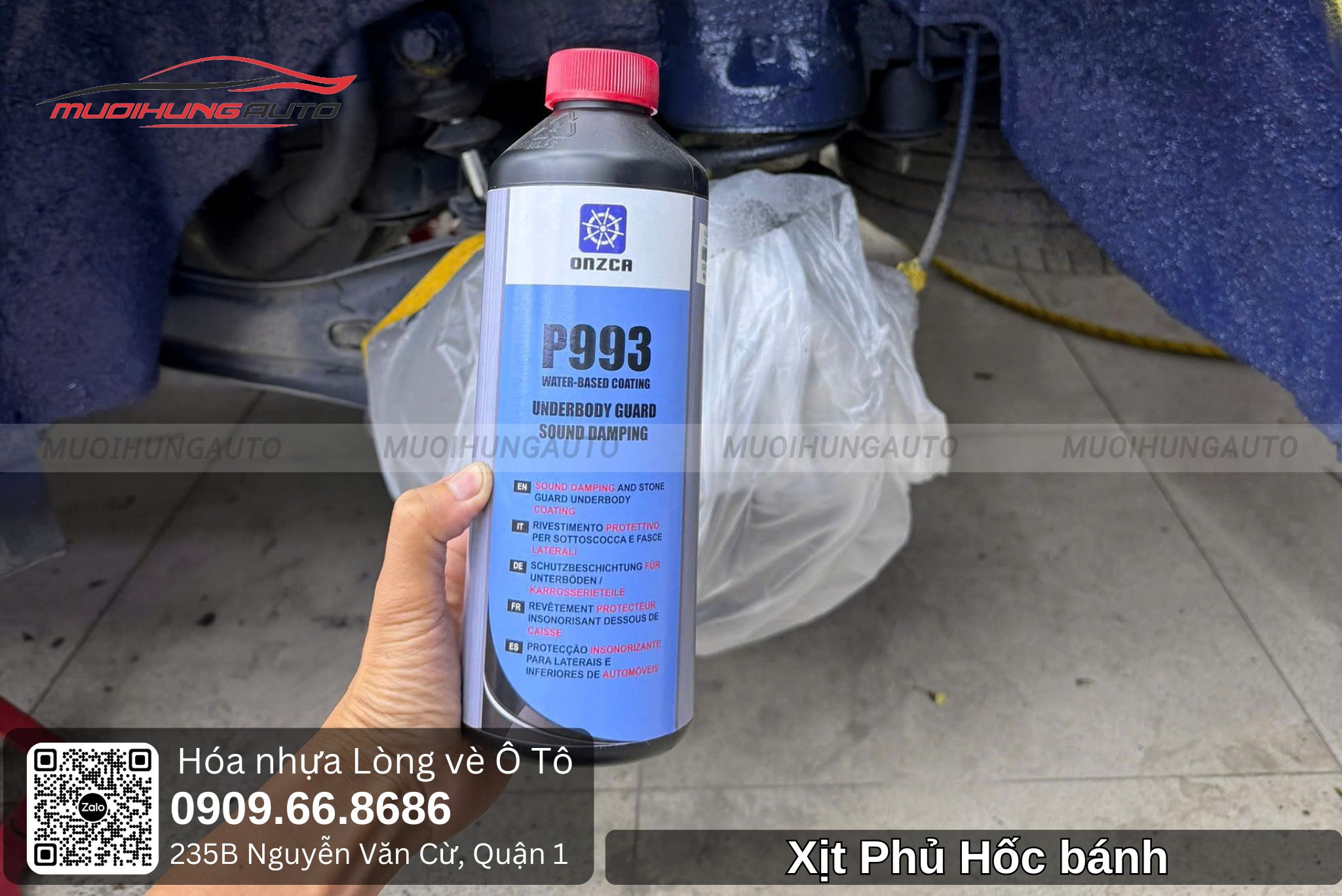 Xịt phủ hốc bánh