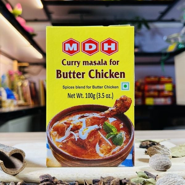 Bột gia vị cà ri bơ Gà Ấn Độ MDH Butter Chicken Curry Masala 100gr