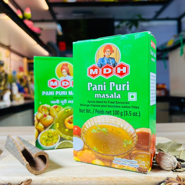 Bột gia vị bánh phồng Ấn Độ MDH Pani Puri Masala (for dried savouries)100gr