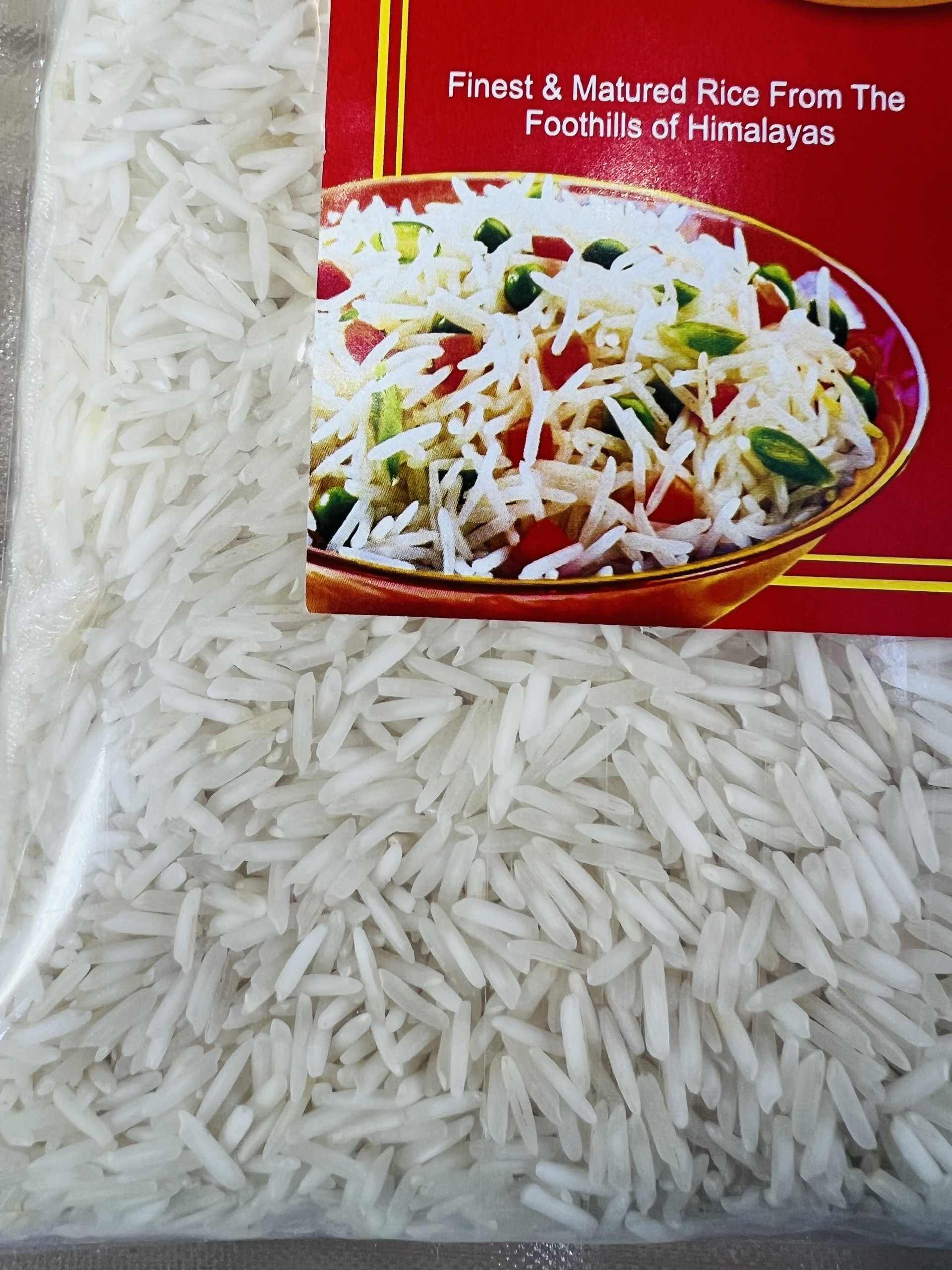 Bao bì sản phẩm dành cho người muốn biết mua gạo basmati ở đâu chính hãng