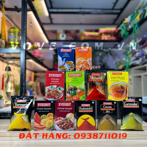 Các loại gia vị hiệu EVEREST