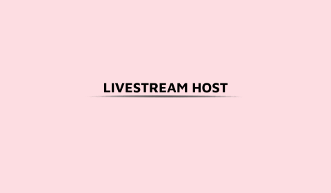 LIVESTREAM HOST