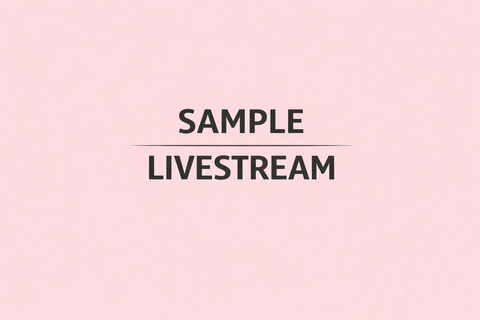 NHÂN VIÊN SAMPLE LIVESTREAM
