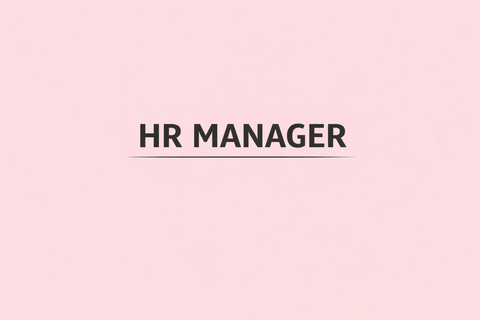 HR MANAGER - MCN