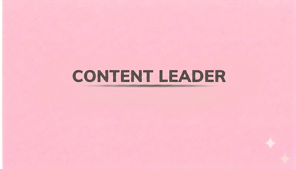 CONTENT LEADER