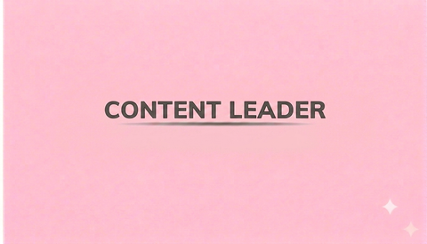 CONTENT LEADER
