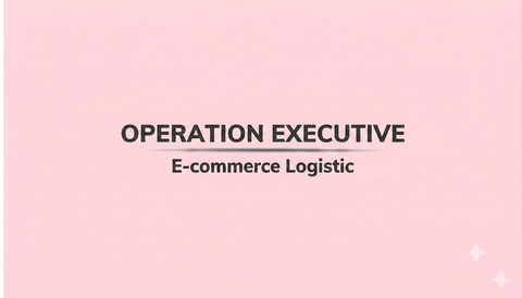 OPERATION EXECUTIVE (E-commerce Logistic)