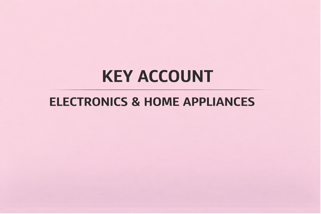 SENIOR KEY ACCOUNT – ELHA (Electronics & Home Appliances)