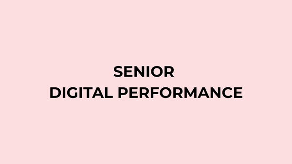 SENIOR DIGITAL PERFORMANCE