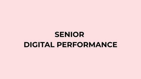 SENIOR DIGITAL PERFORMANCE