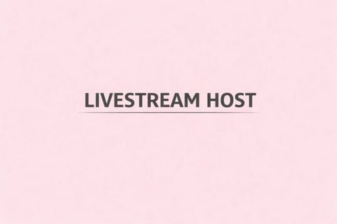 LIVESTREAM HOST