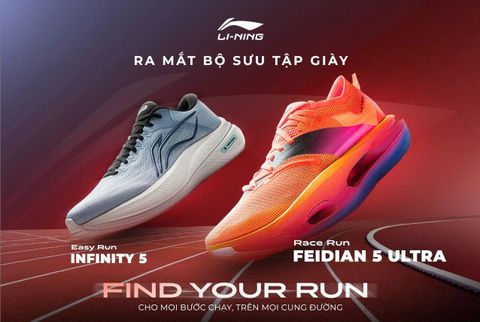 RA MẮT BST GIÀY 𝐅𝐞𝐢𝐝𝐢𝐚𝐧 𝟓 𝐔𝐥𝐭𝐫𝐚 & 𝐈𝐧i𝐟𝐢𝐧𝐢𝐭𝐲 𝟓 – Trọn vẹn cho hành trình chạy bộ