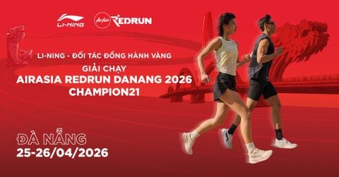 LI-NING - ĐỐI TÁC ĐỒNG HÀNH VÀNG GIẢI CHẠY AIRASIA REDRUN DANANG 2026 - CHAMPION21